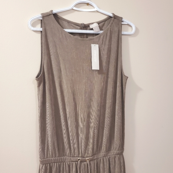 Chico's Travelers Classic - Tie Waist Jumpsuit - Size S - Picture 3 of 8